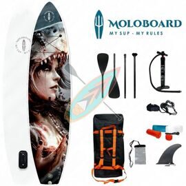 Надувной Sup Board MoloBoard Shark Baby 11'0